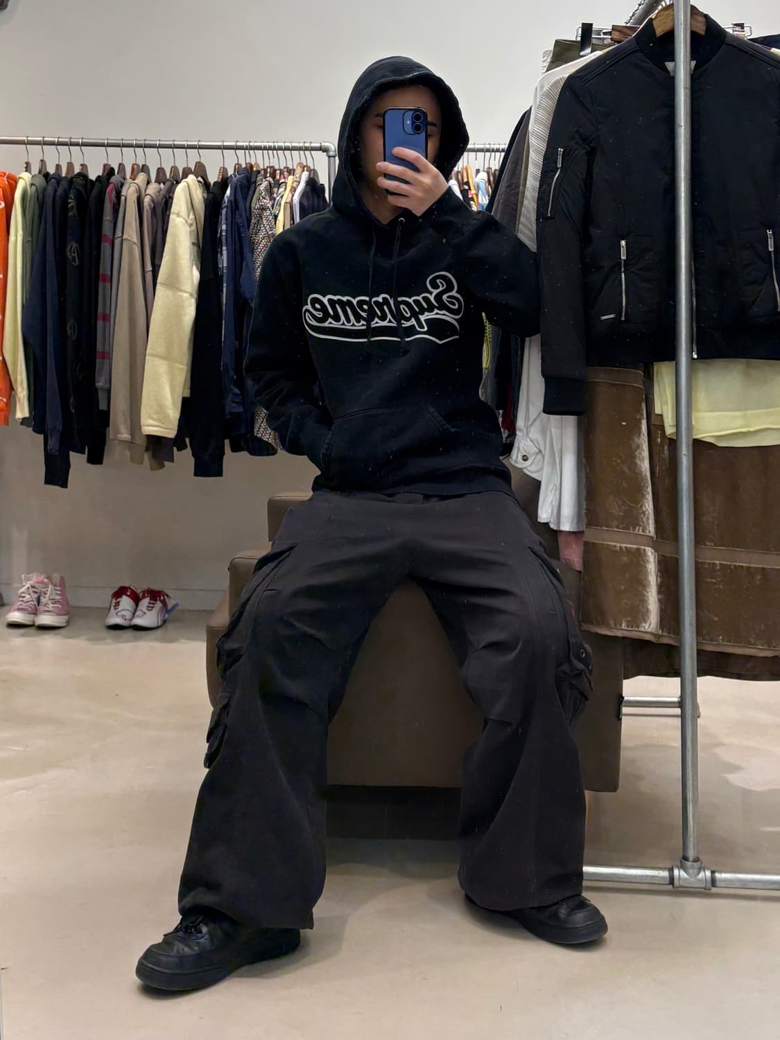 슈프림 x MCMXCIV 러플 스크립트 후드티 상품이미지8