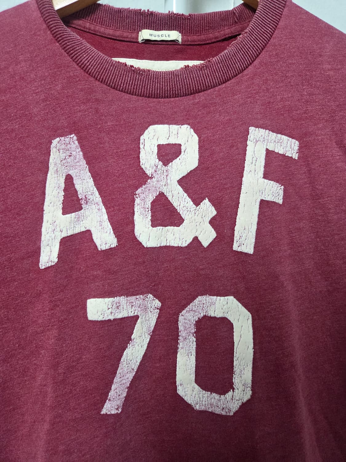 Abercrombie & Fitch 90s 사시코 디스트레스드 티셔츠 상품이미지3