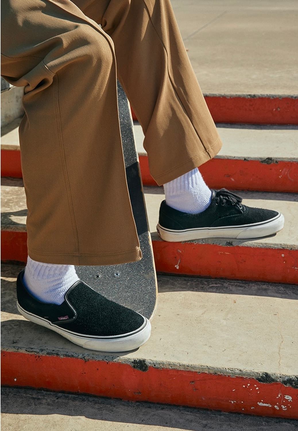 Needles x Vans ERA / SLIPON - Black 상품이미지3