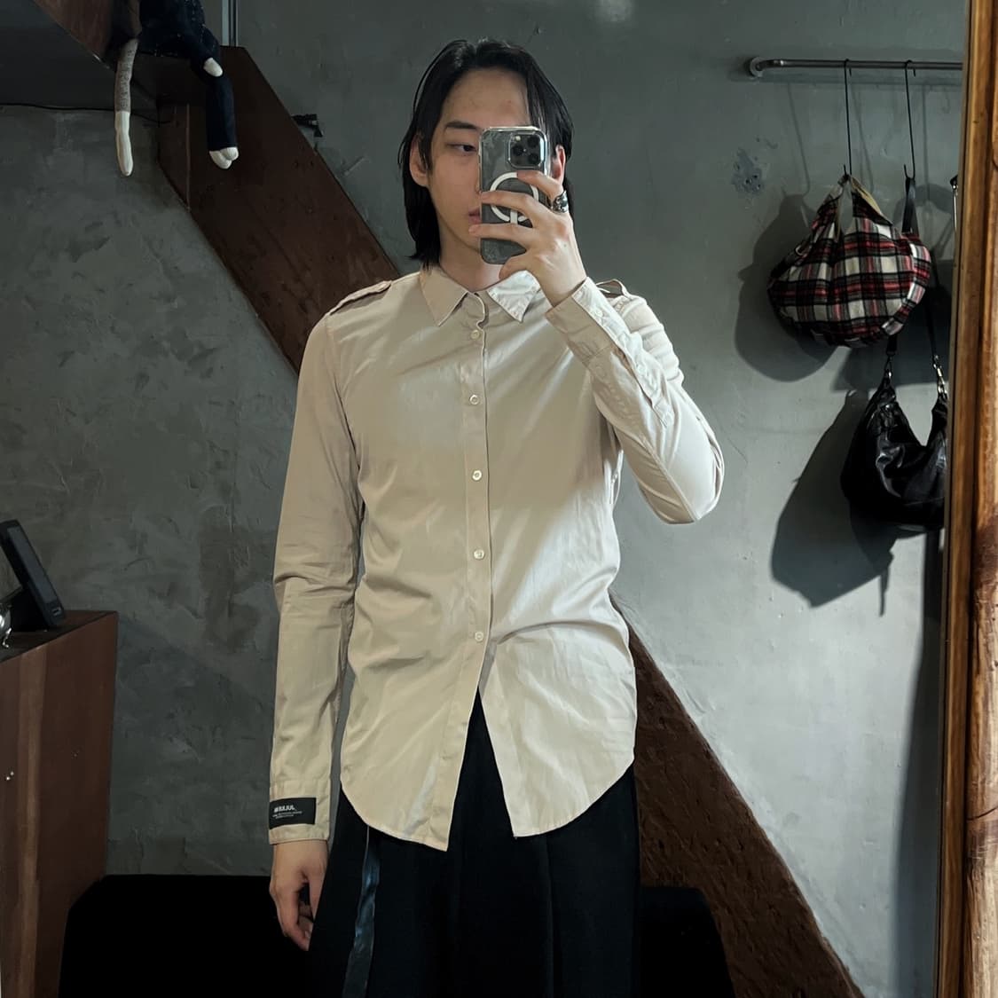 08aw MA율리우스 스테인 셔츠 상품이미지2