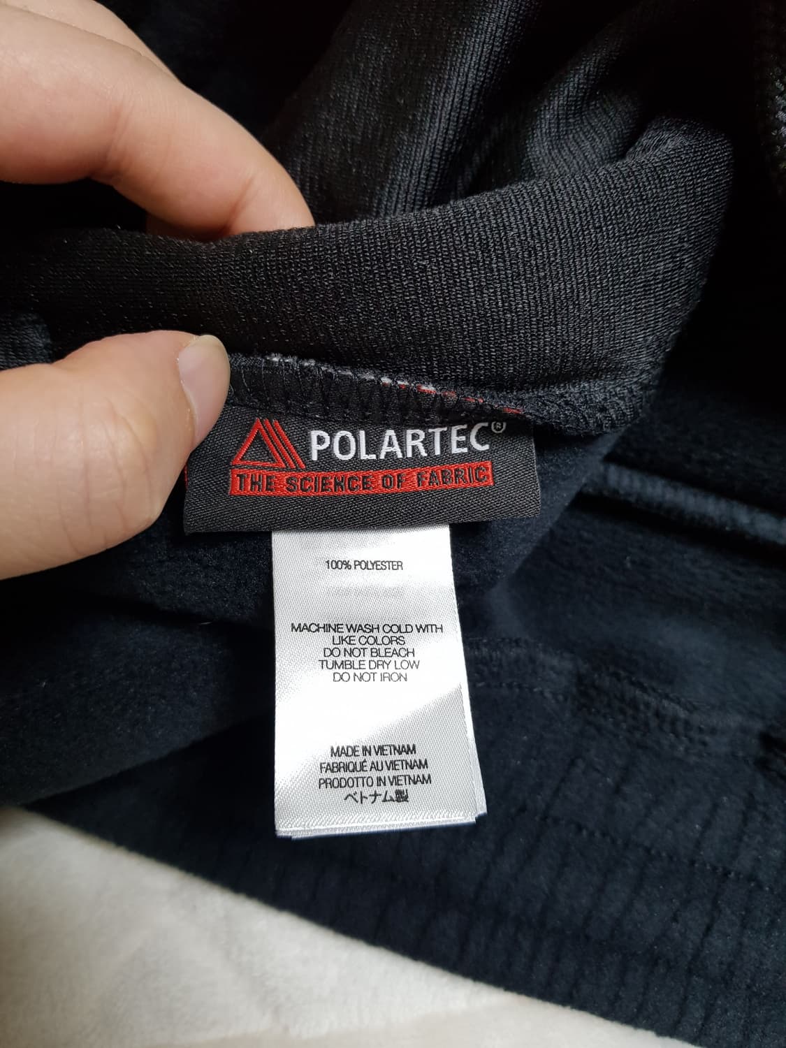 슈프림 폴라텍 팬츠 블랙 23FW 상품이미지8