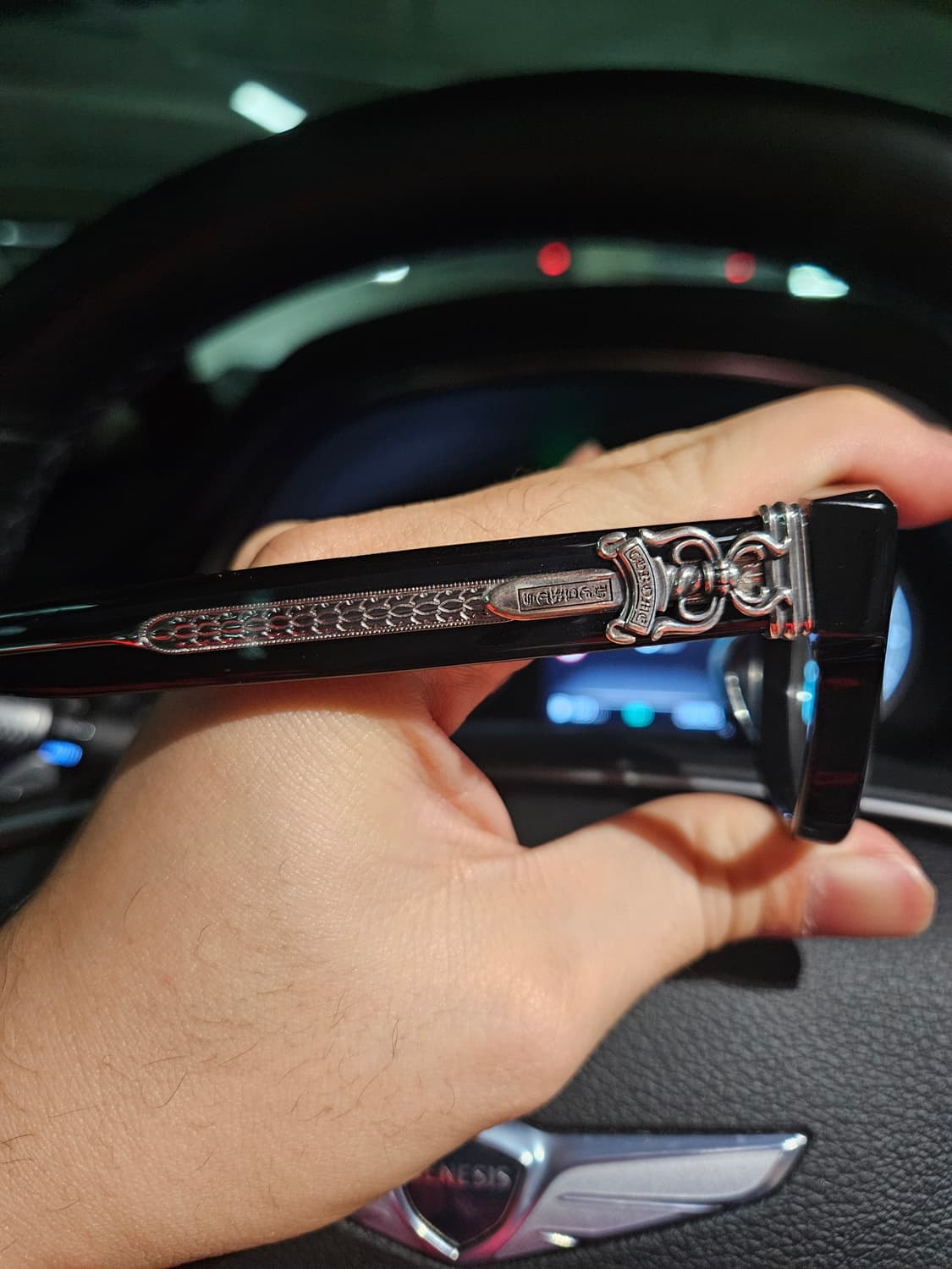 크롬하츠 안경 컨볼루티드 블락 판매합니다  상품이미지2