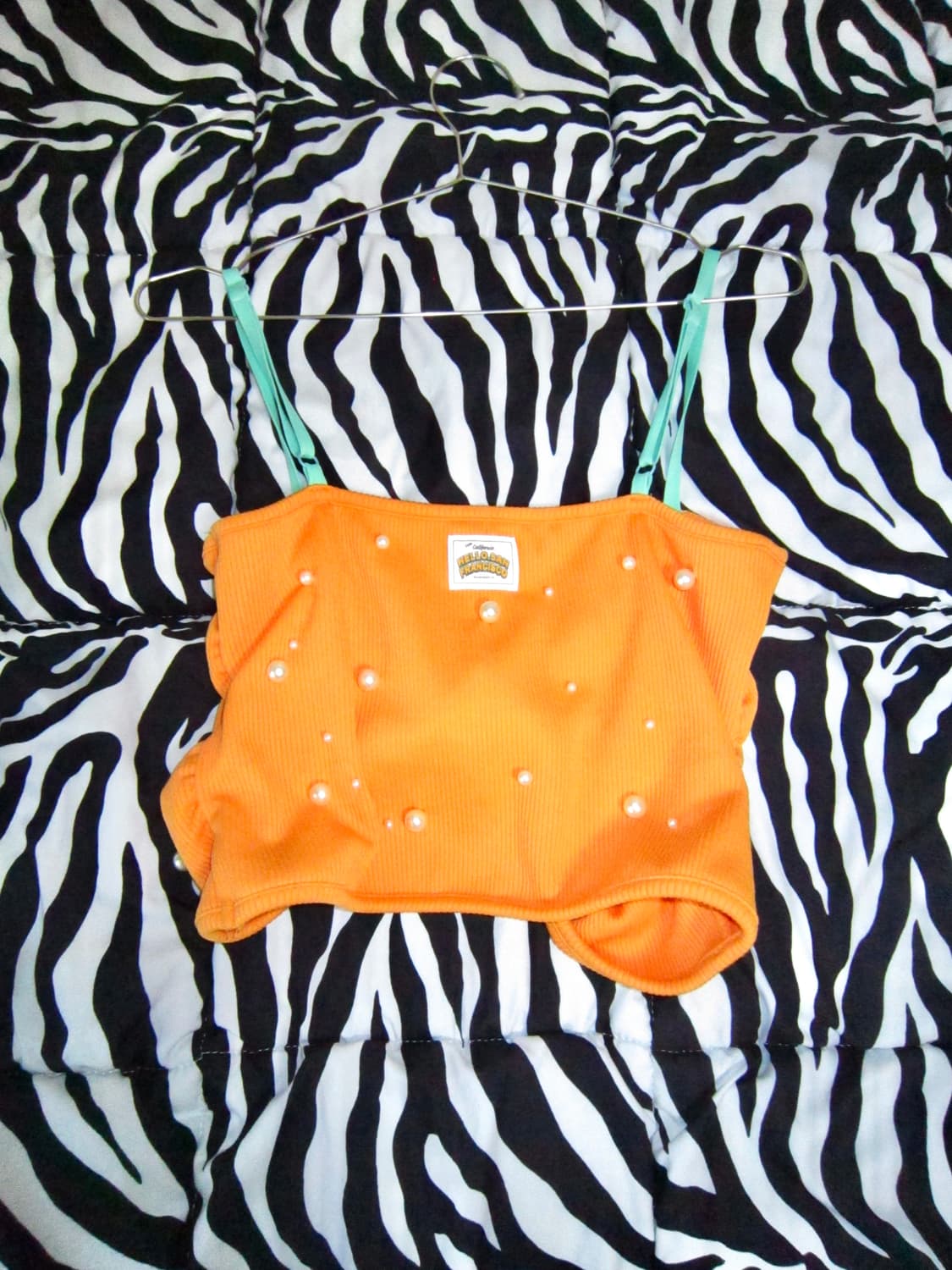 Cutie Gyaru Beads ribbon Top  상품이미지4