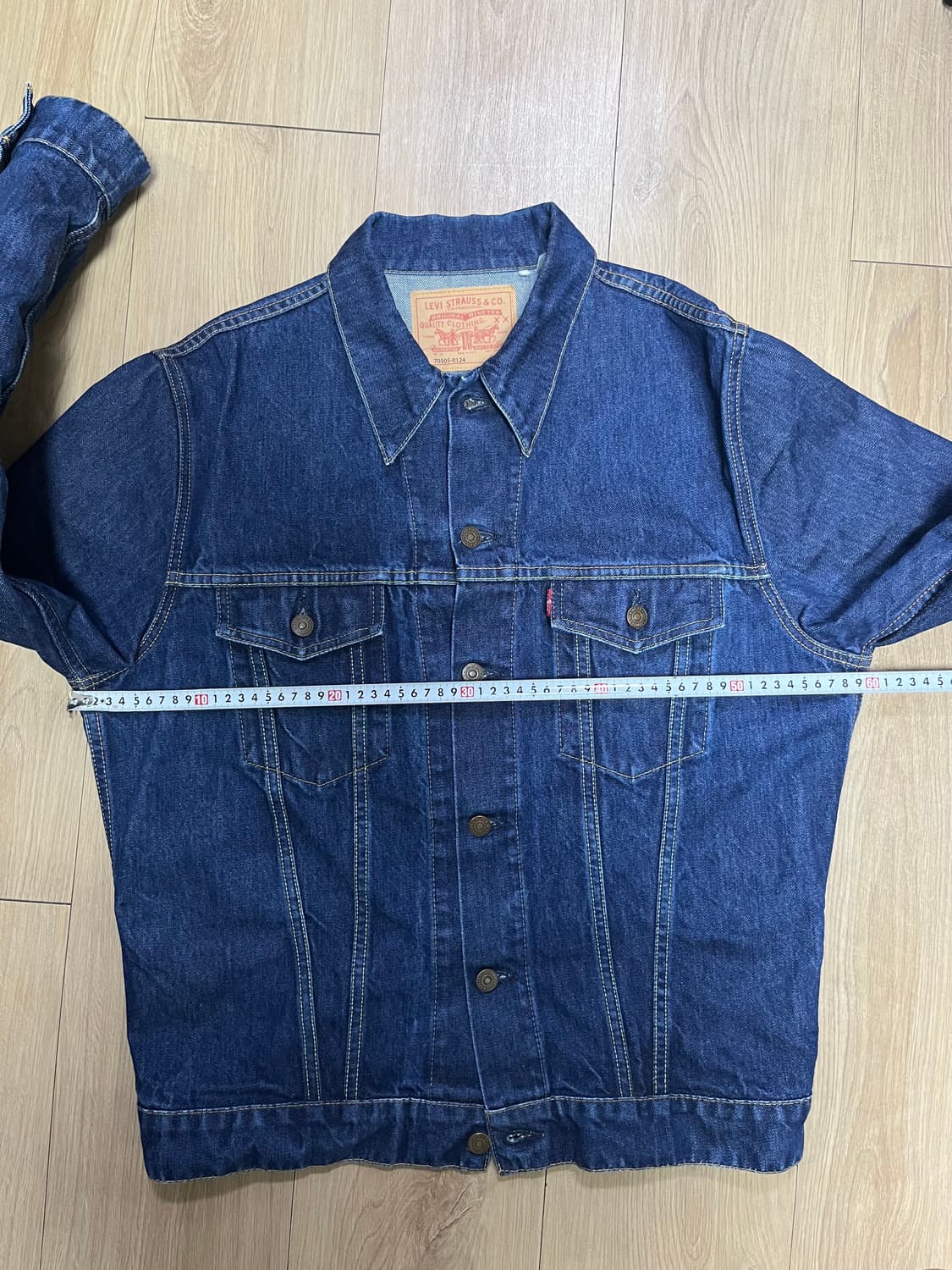 [XL] 콘밀 리바이스 lvc 1967 타입3 데님 트러커 자켓 상품이미지7