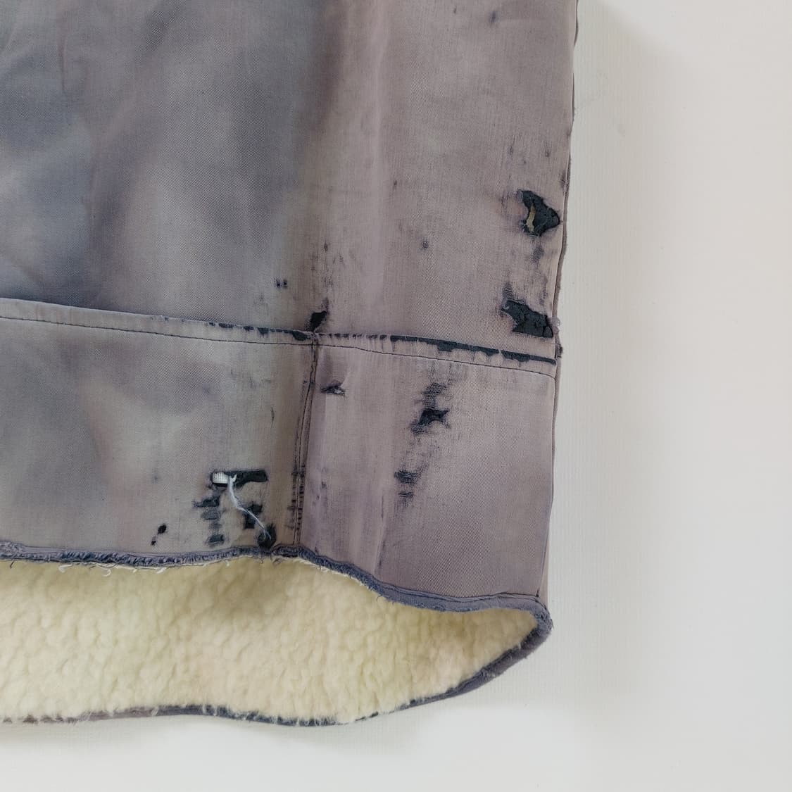 vintage vest 선페이드 디스트레스드 상품이미지4