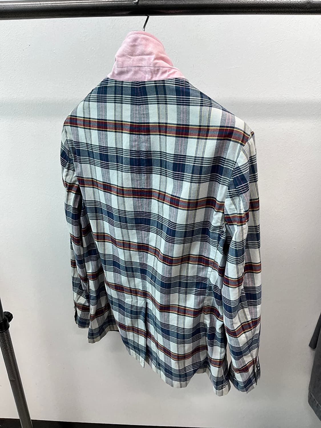 105) 폴로 코튼 체크자켓  상품이미지5