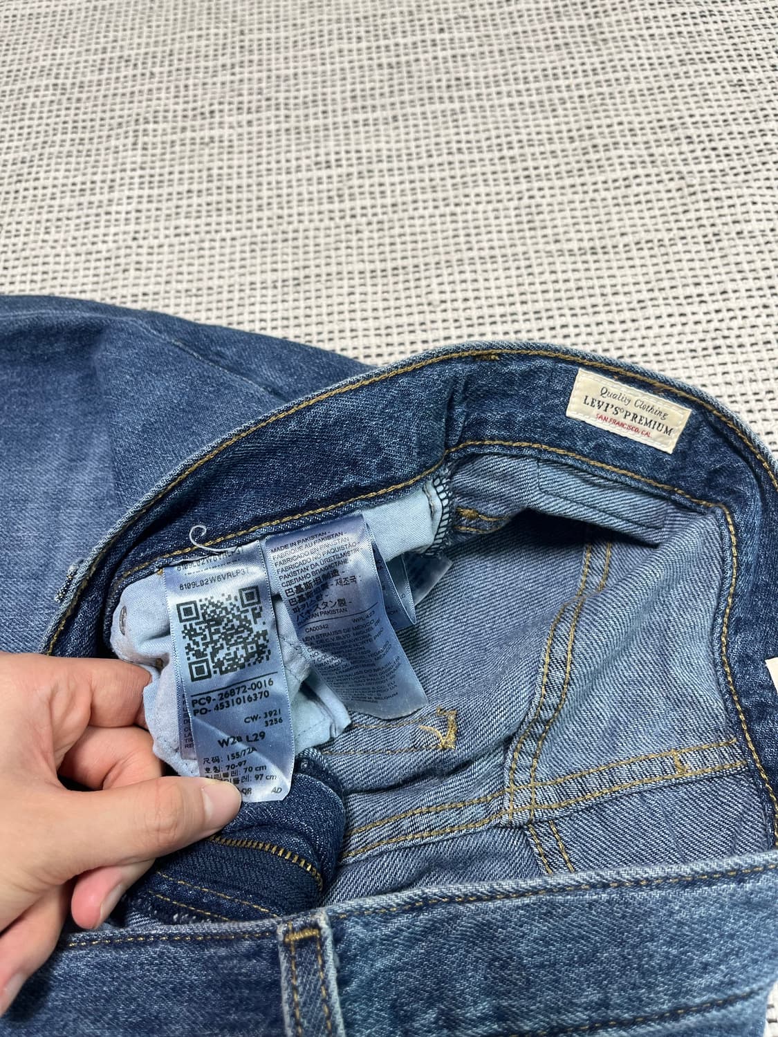 28) LEVI’s high loose denim 상품이미지5