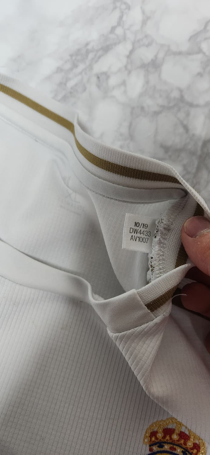 아디다스 레알 마드리드 19-20 축구 유니폼 반팔 상품이미지5