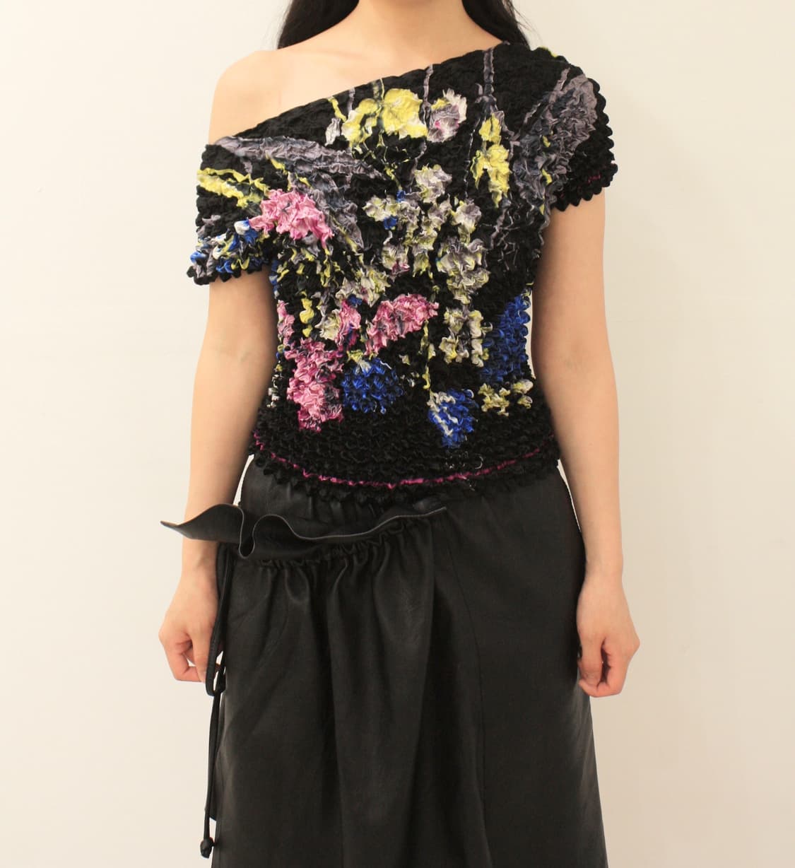 floral pattern popcorn t-shirt 상품이미지1