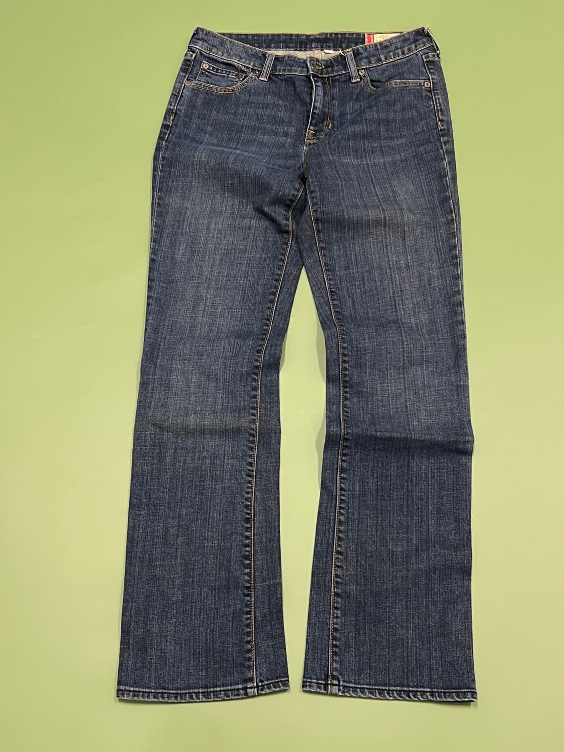 (F) GAP 올드스쿨 클래식핏 중청 데님 팬츠 상품이미지2