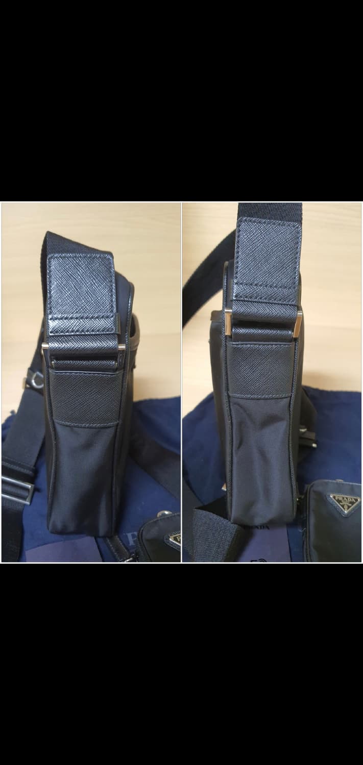 프라다 테수토 크로스백/메신저백 새상품급 정품(감정O) 상품이미지9