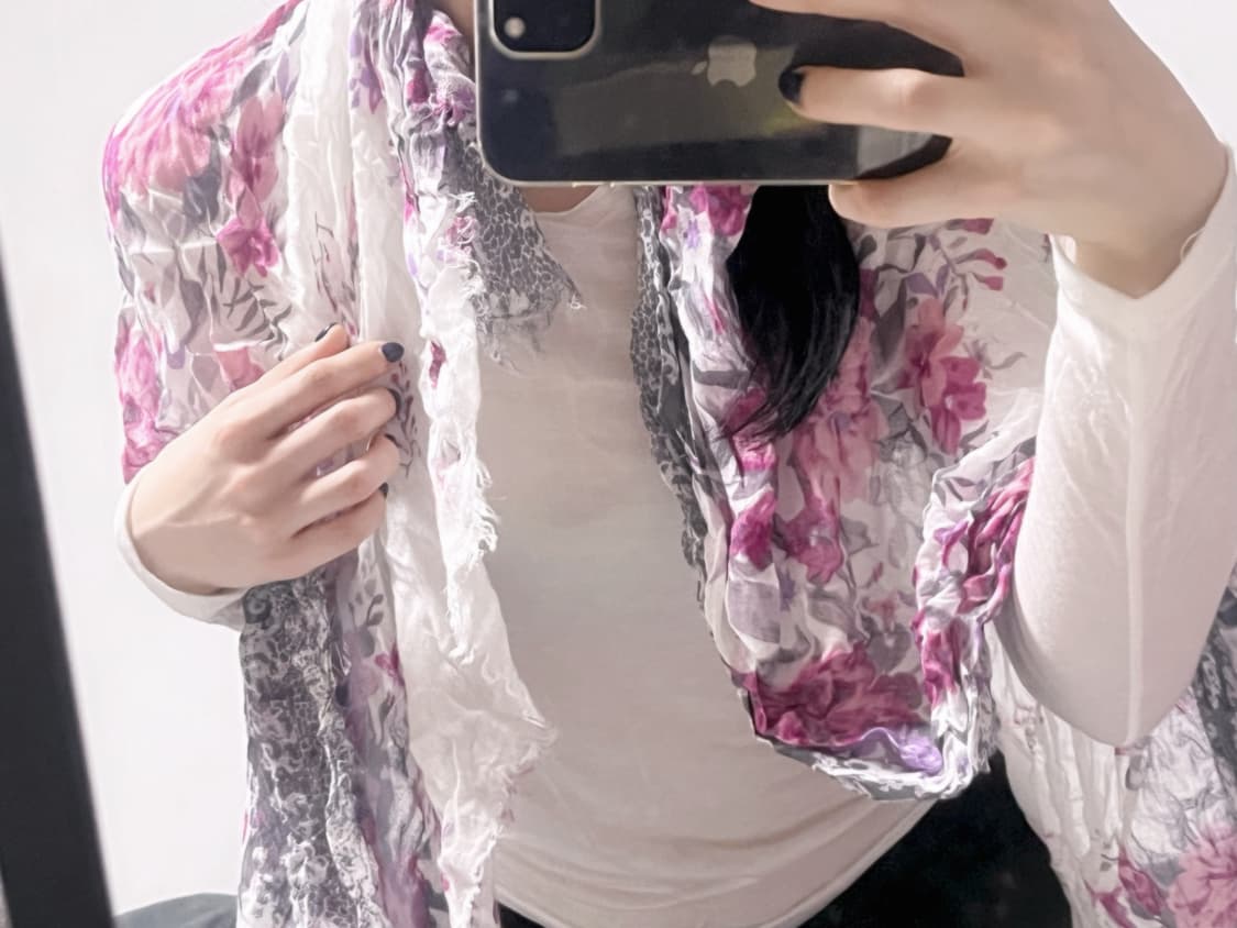 flower scarf 상품이미지2