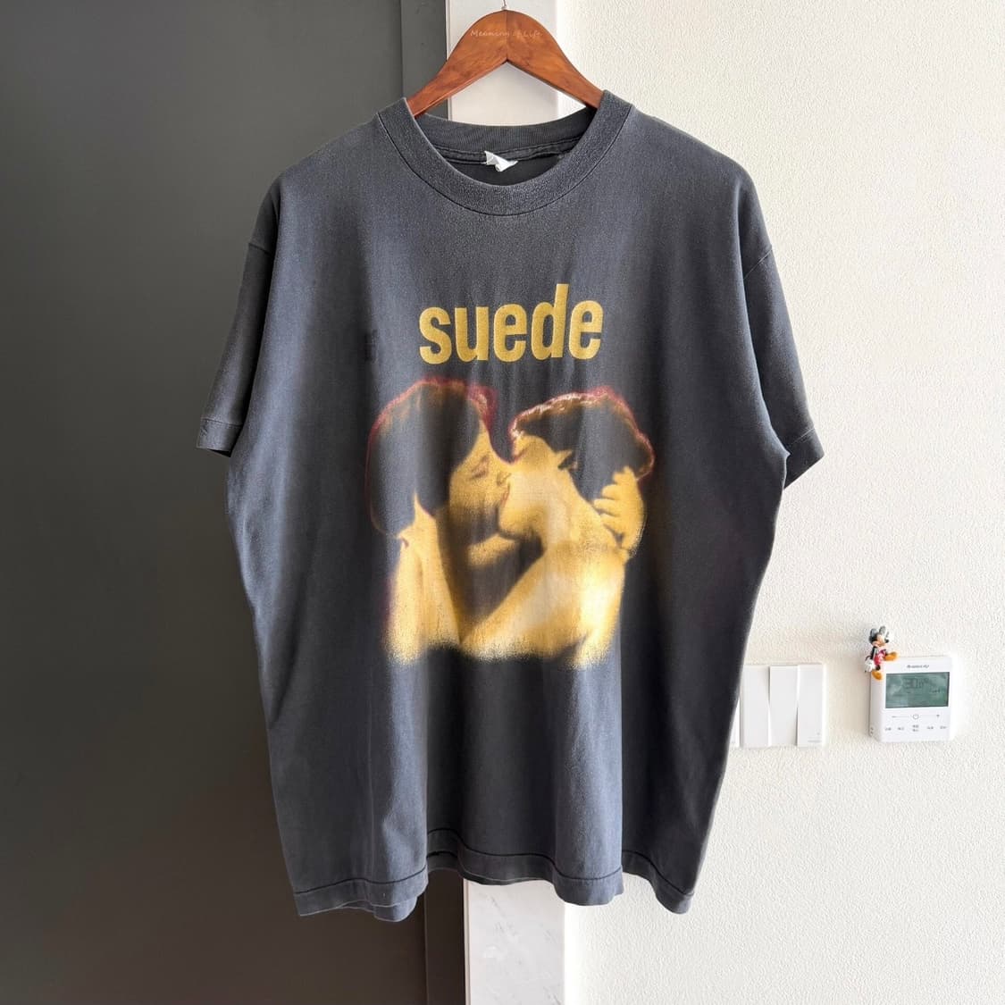 빈티지 90s Suede 티셔츠 상품이미지1