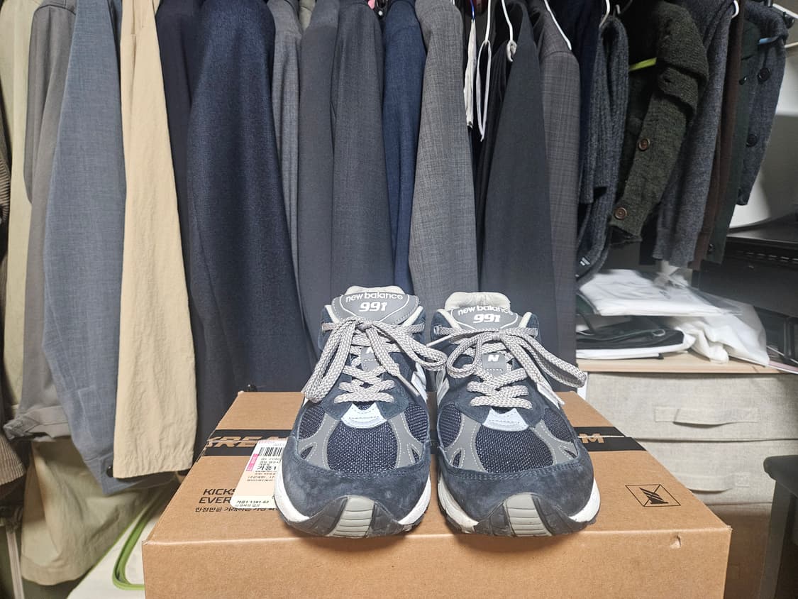 뉴발란스 991 네이비(270) 상품이미지2