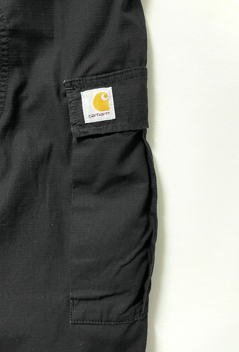 칼하트 레귤러 립스탑 카고 워크팬츠 30 _ 블랙 상품이미지7