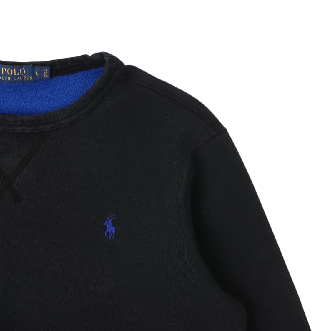 폴로 랄프로렌 블랙 플리스라이너 스웻셔츠 상품이미지3
