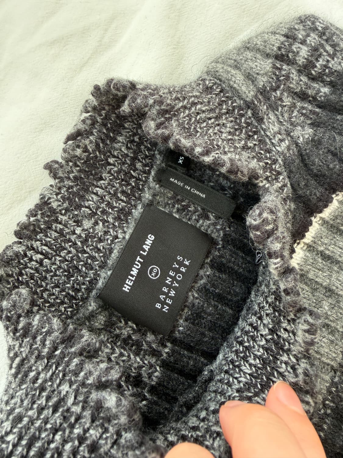 헬무트랭 크롭 니트 상품이미지4