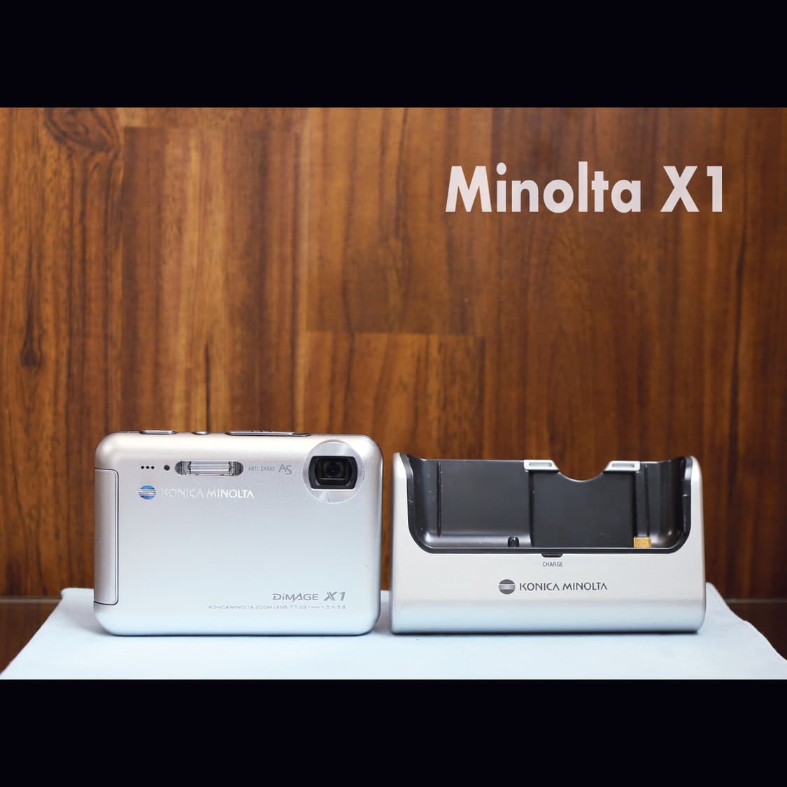 레어 <준민트급> 미놀타 디미지 x1 실버 충전독 빈티지 디카 상품이미지1