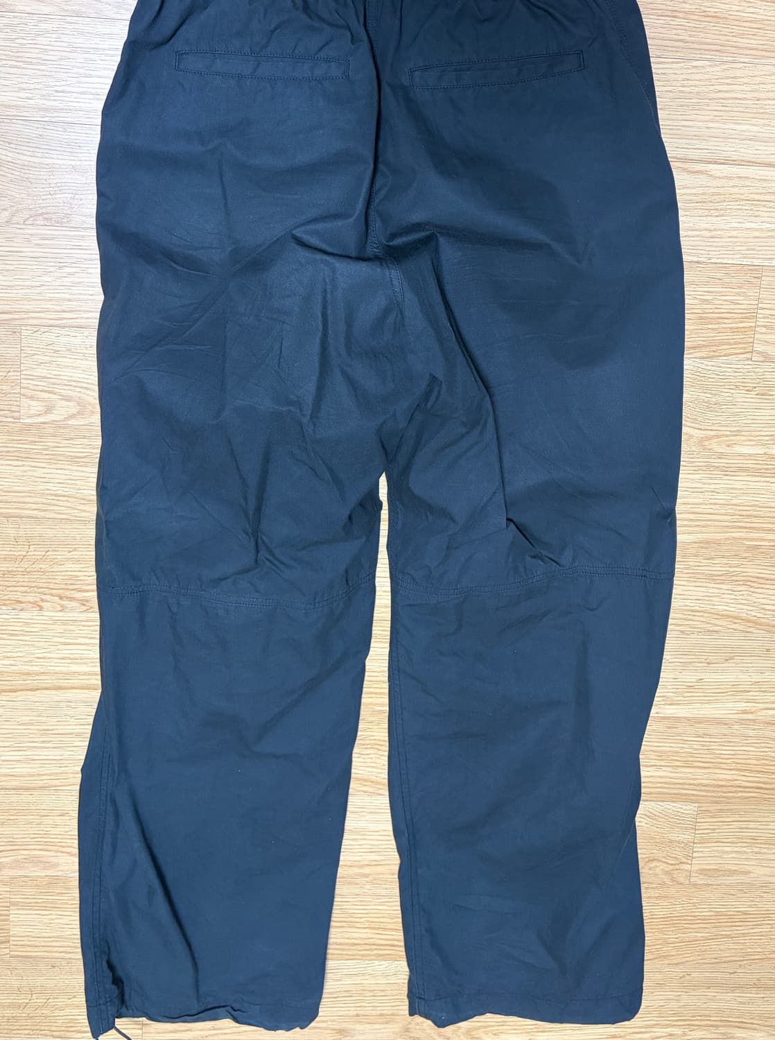 무탠다드 시티 레저 CN 와이드 벨티드 파라슈트 팬츠 블랙 30사이즈 상품이미지3