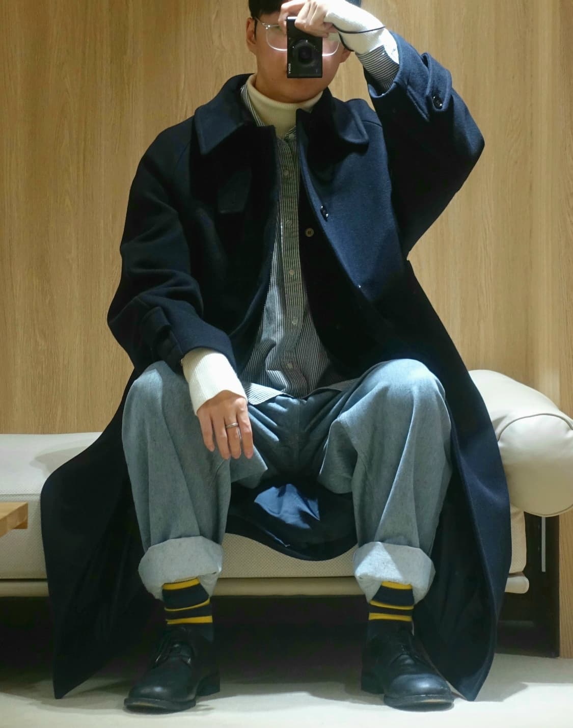 네이더스 위켄드 데님 팬츠 착샷 o 상품이미지6