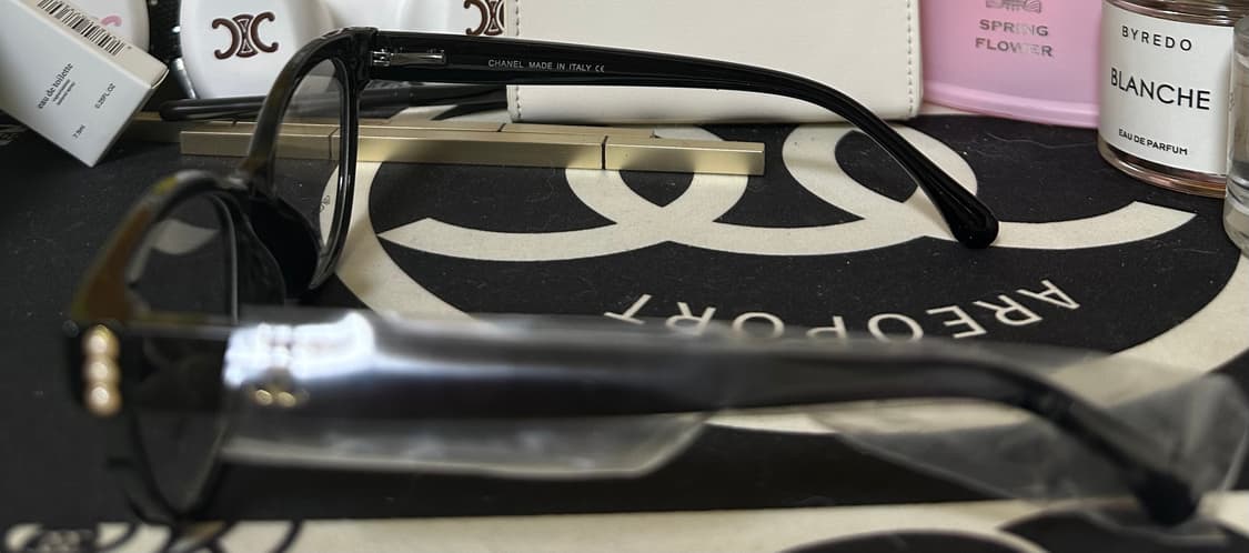 샤넬 안경 블랙 뿔테 상품이미지2
