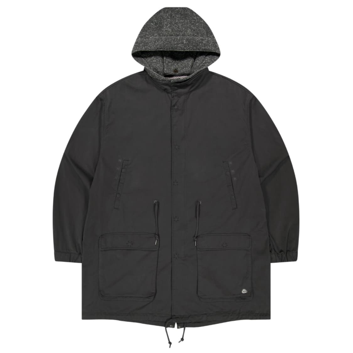 코이세이오 워시드 밀리터리 자켓 머드 차콜 야상 재킷 상품이미지2