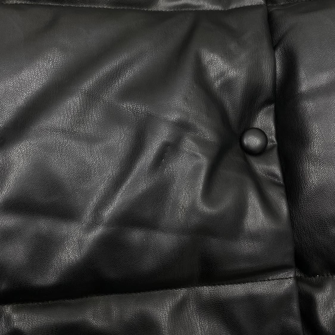 자라 레더 패딩 베스트 여성M 상품이미지4