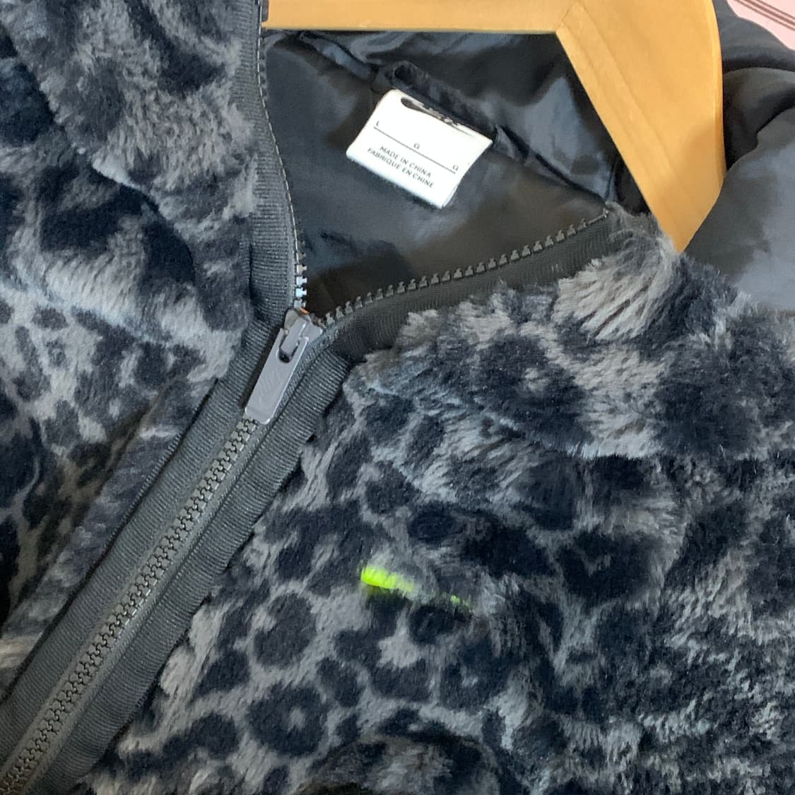 갸루 호피 퍼 점퍼 (나이키) 상품이미지4