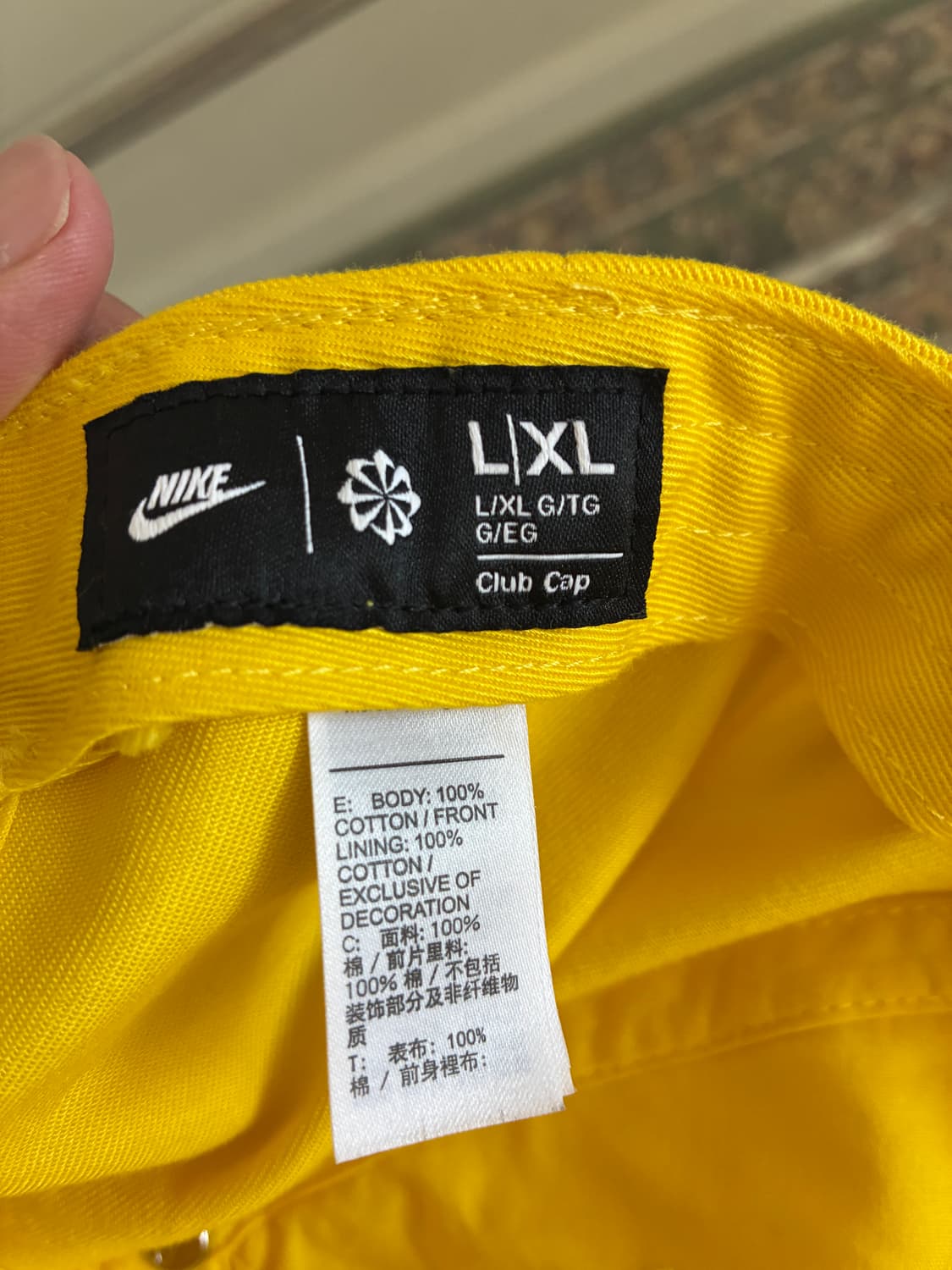 나이키 언스트럭처드 퓨츄라 볼캡 옐로우  상품이미지4