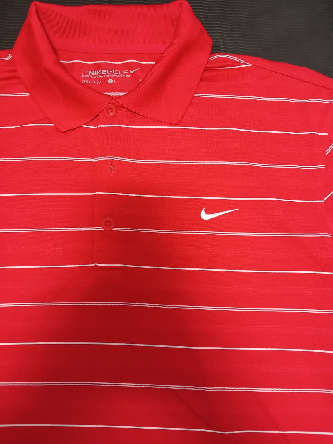 나이키 골프 드라이핏 레드 반팔티셔츠  상품이미지2