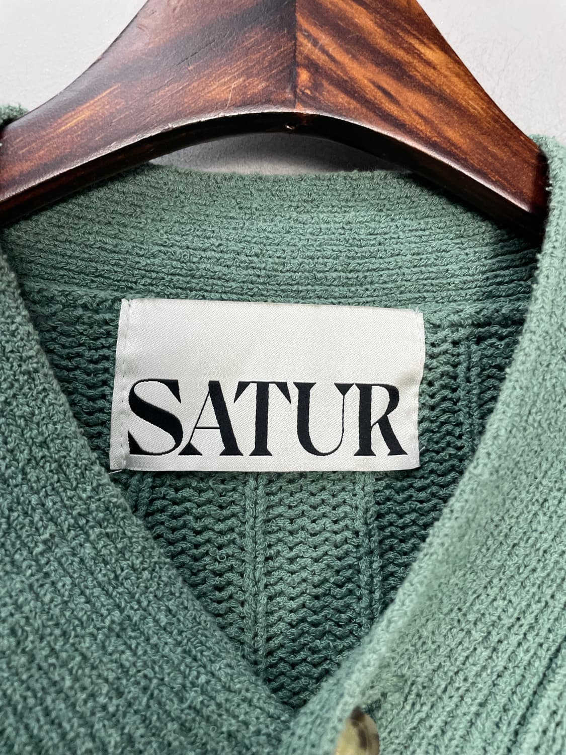 세터 세이지그린 부클 가디건 H1163 상품이미지5