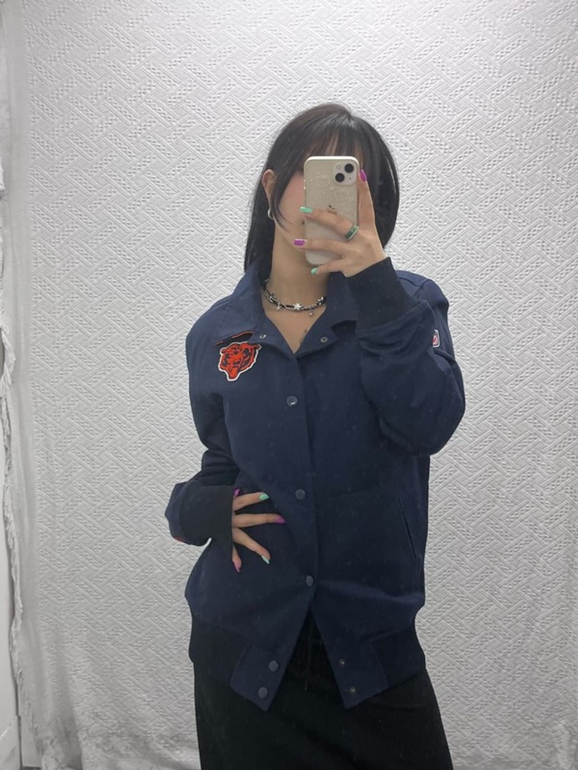 뉴에라 시카고 베어스 바시티 봄버 자켓 M C07093 상품이미지2