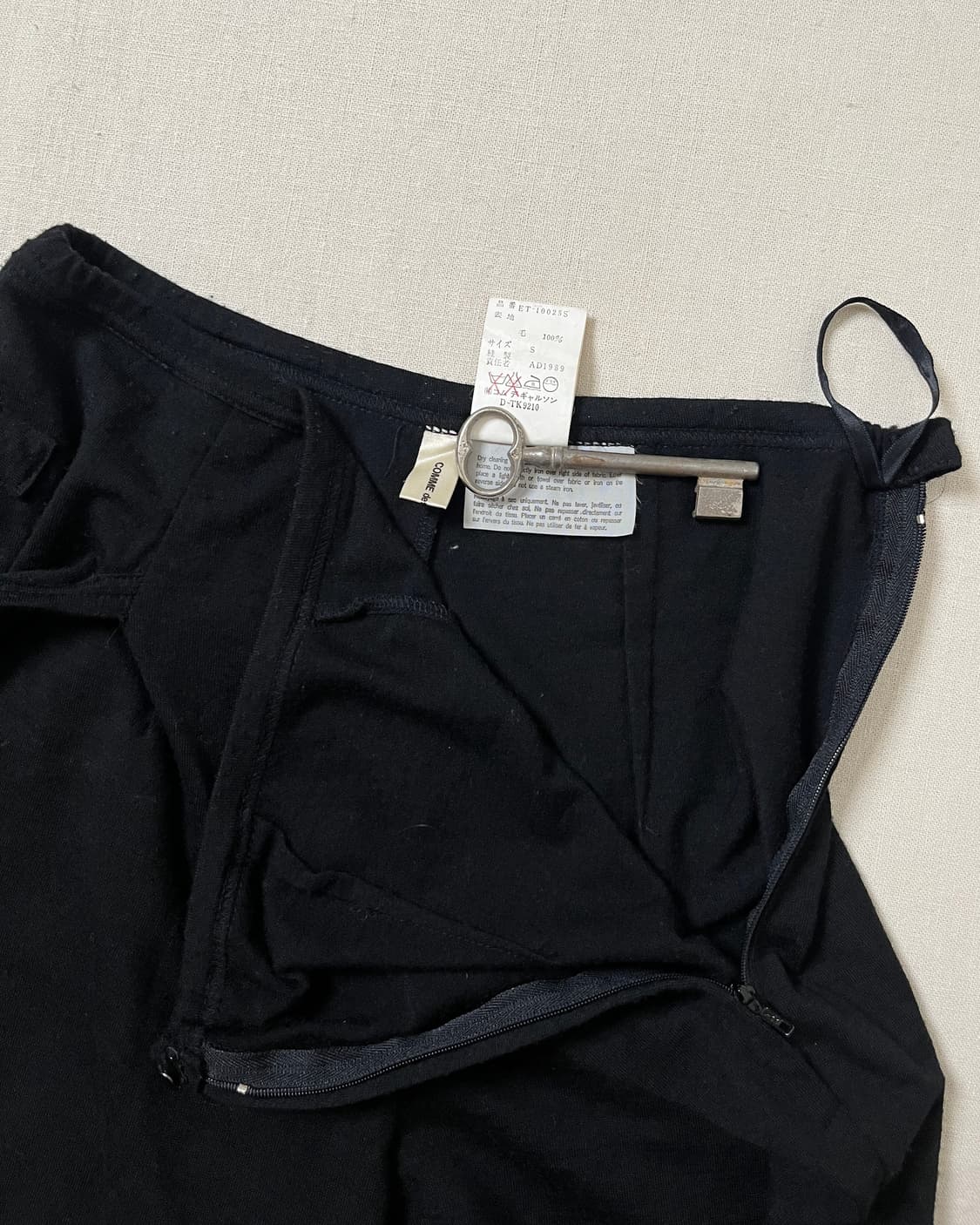 80s 꼼데가르송 랩 스커트 팬츠 Comme des garcons 상품이미지7