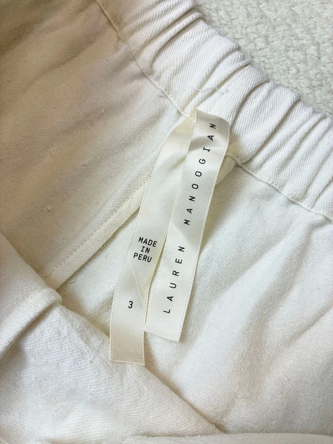 로렌 마누지안 lauren manoogian 린넨 팬츠 PN5976    상품이미지8