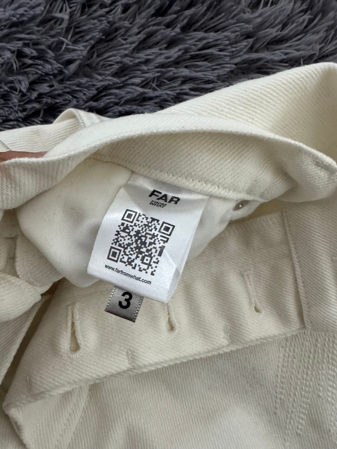 파아카이브 화이트 더티 워시드 데님 상품이미지9