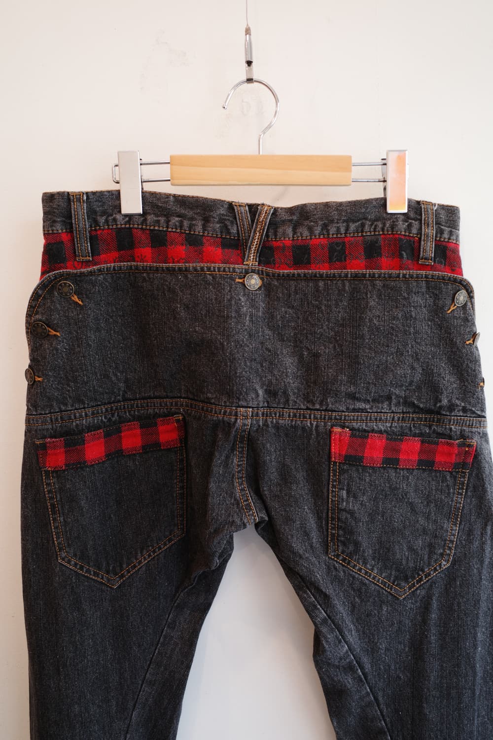 Japan brand 흑청 데님팬츠 (33인치) 상품이미지9