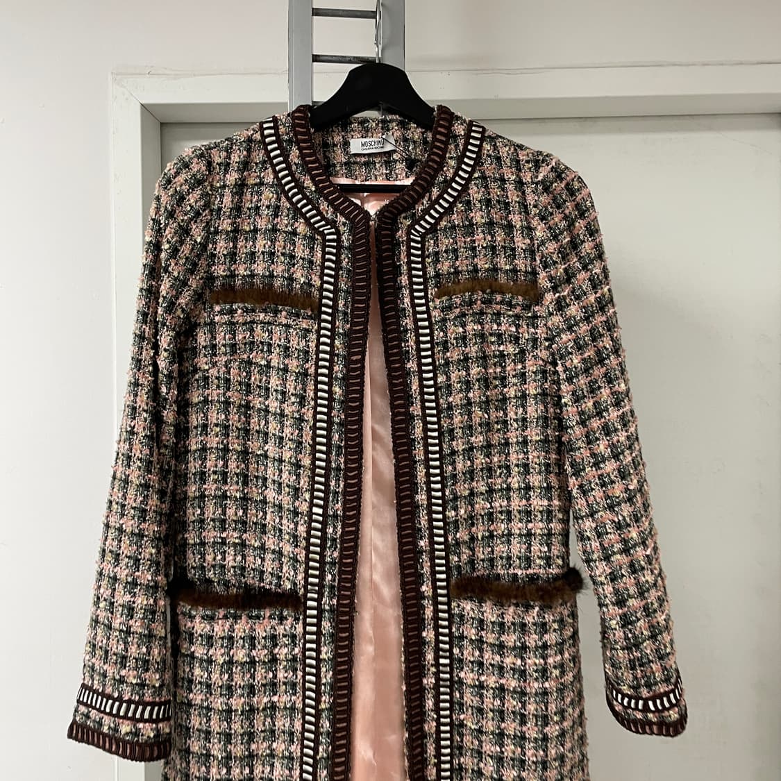 모스키노 트위드 코트 42(W) 상품이미지2