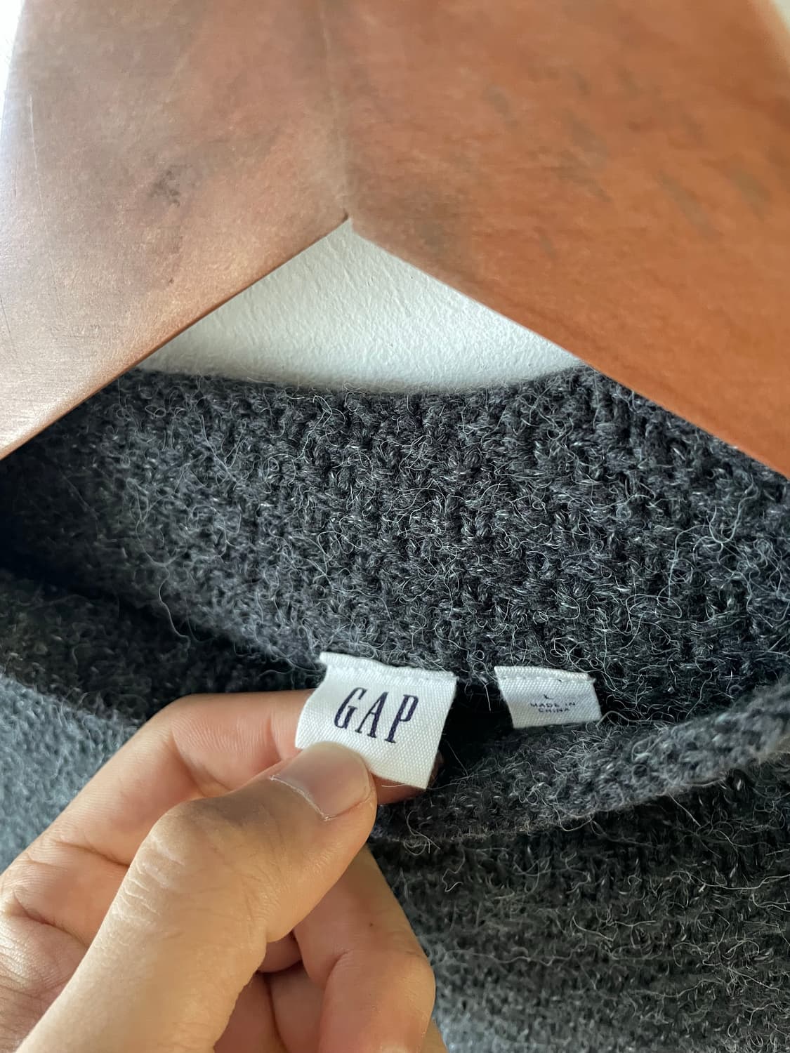 Vintage Gap 반폴라 스웨터 상품이미지3