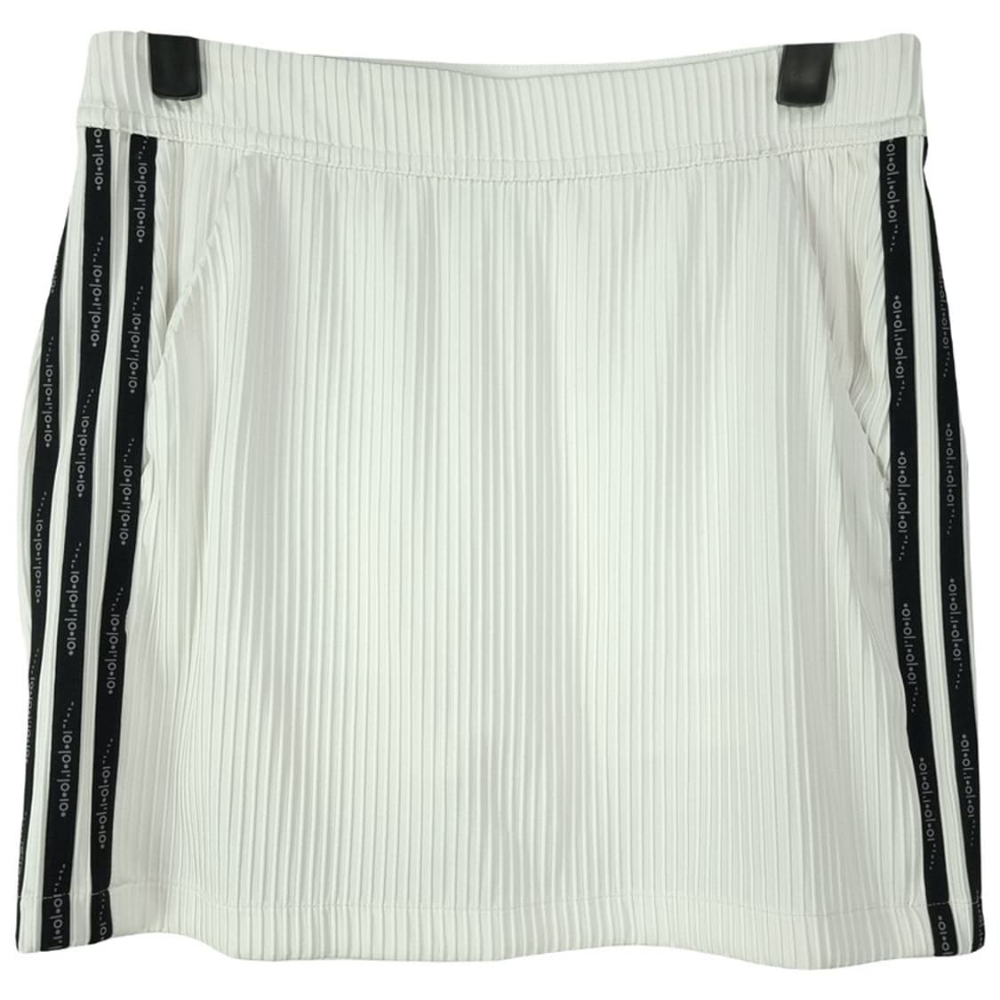 [아디다스] 로고 자수 삼선 골프 미니스커트 골프 치마 M19608 상품이미지2