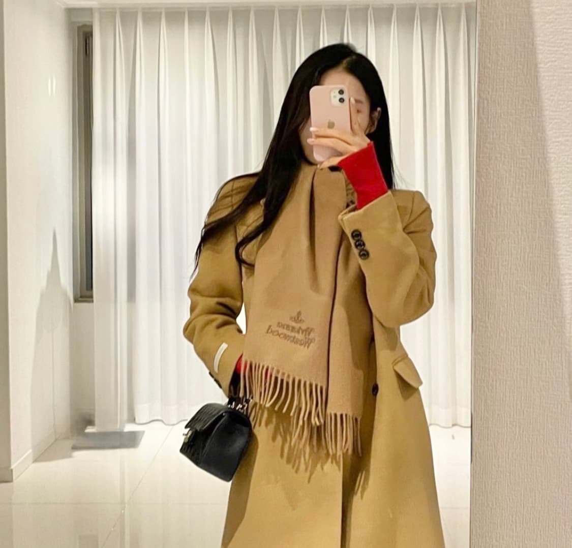 비비안웨스트우드 머플러 카멜 상품이미지6