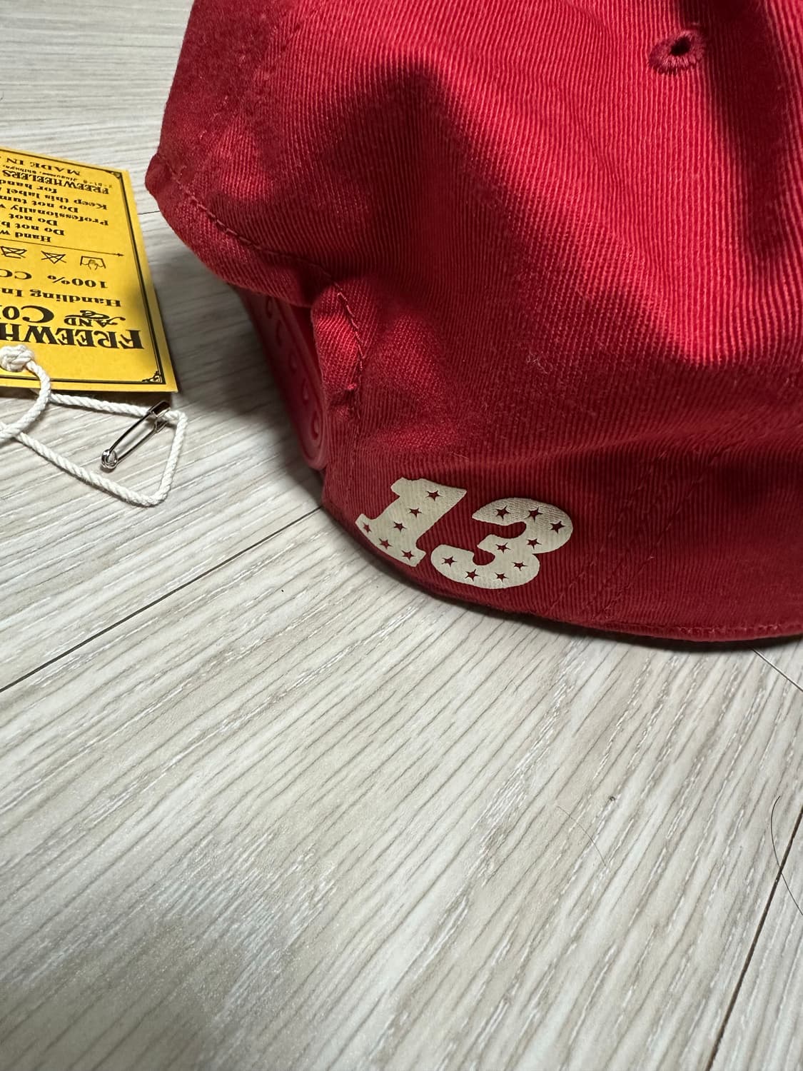 [os] 프리휠러스 모터사이클론 볼캡 레드 상품이미지3