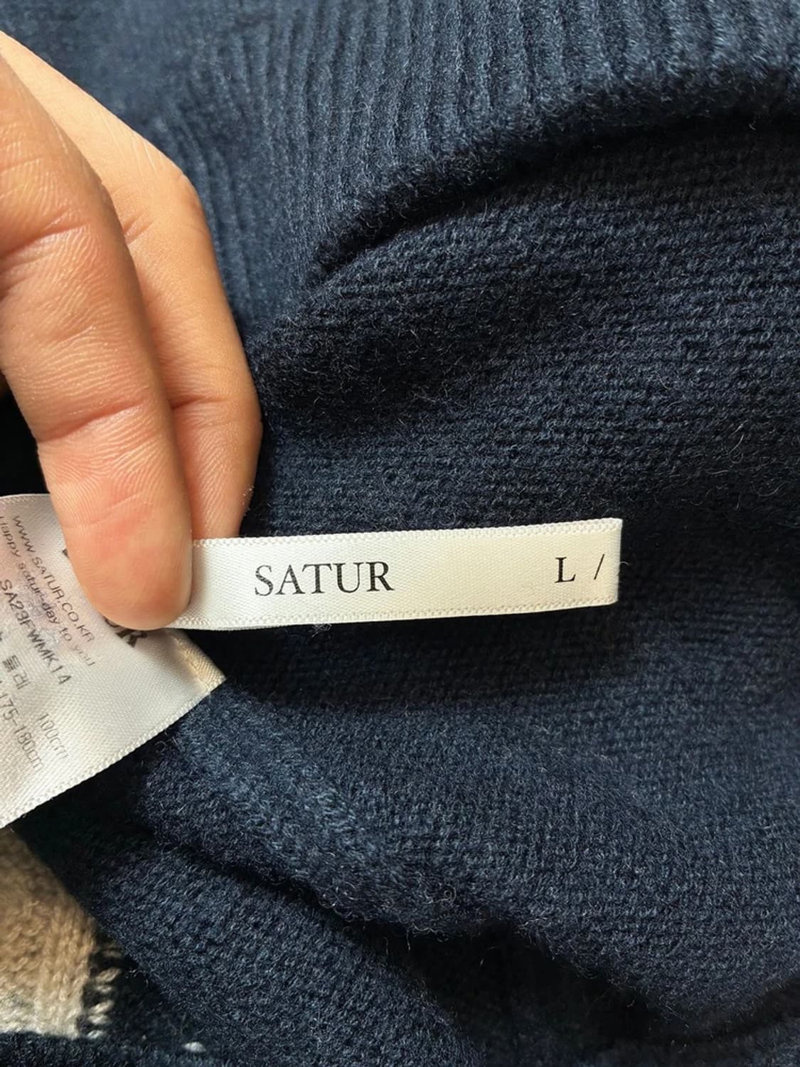 세터 23FW 파로 캐시미어 블렌드 칼라 니트 가디건 PN8926 상품이미지8