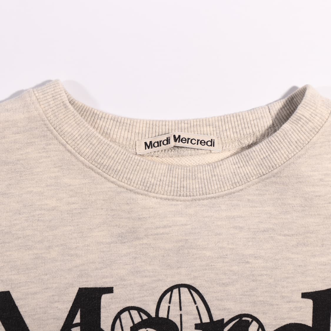 마르디 크롭 맨투맨 B287 상품이미지3