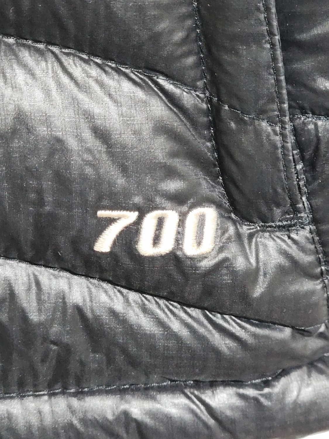 (M) 노스페이스 700 패딩조끼 블랙 거위털 구스다운 베스트  상품이미지6