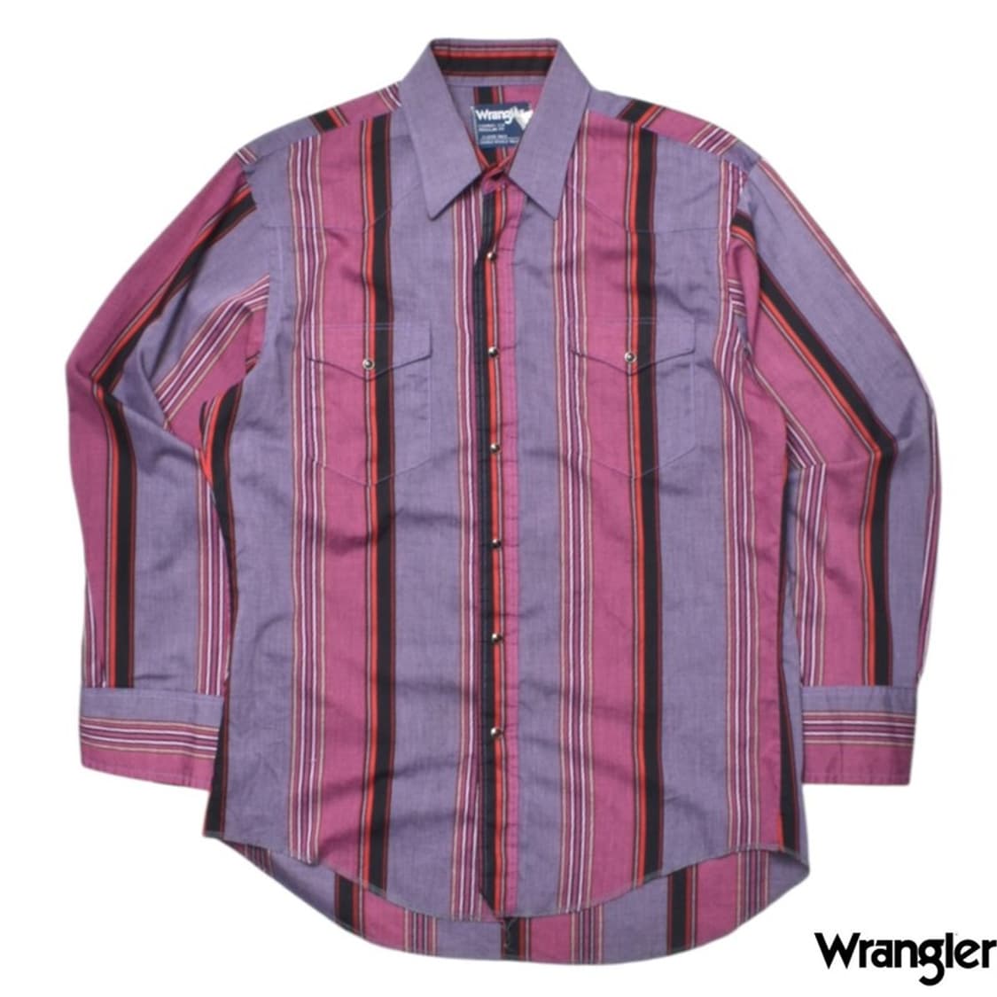 랭글러 USA 웨스턴 스트라이프 셔츠 XL N1315 상품이미지1