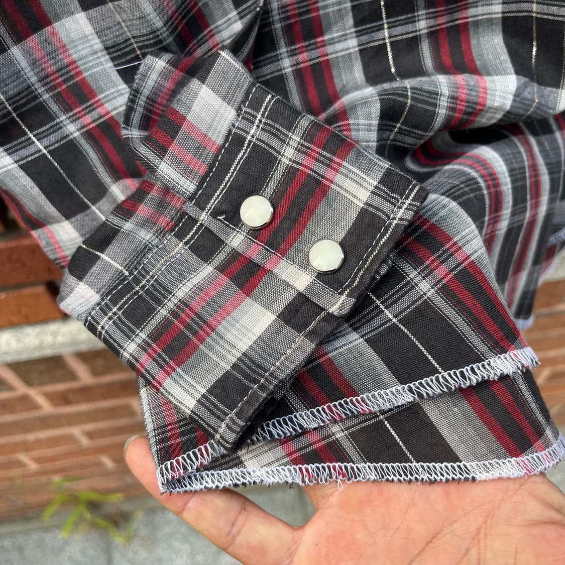 70s Wrangler 웨스턴 셔츠 (100-105) 상품이미지3