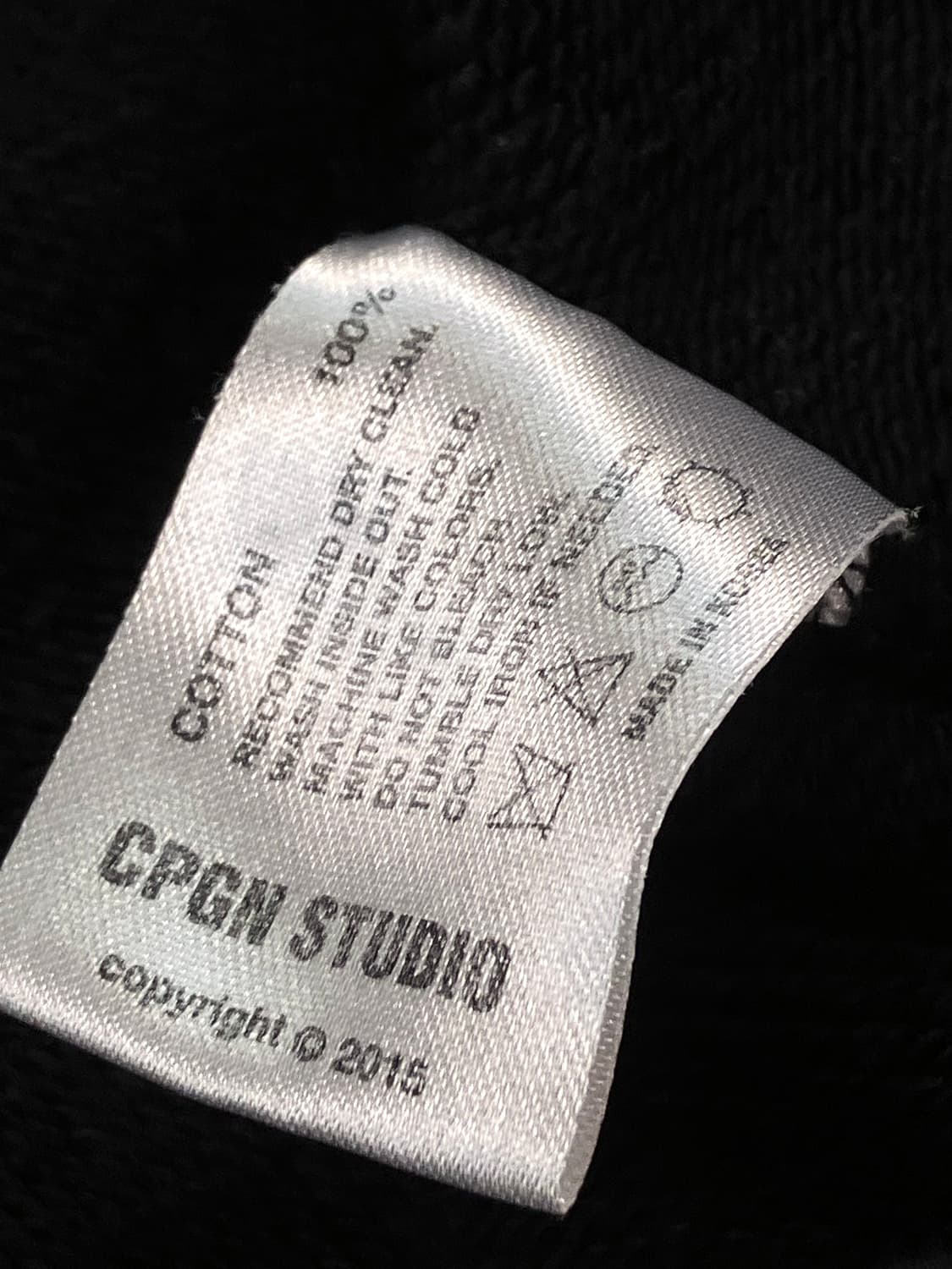 꼼파뇨 디깅 블록 레글런 후드티 차콜 L #csz2719 상품이미지6