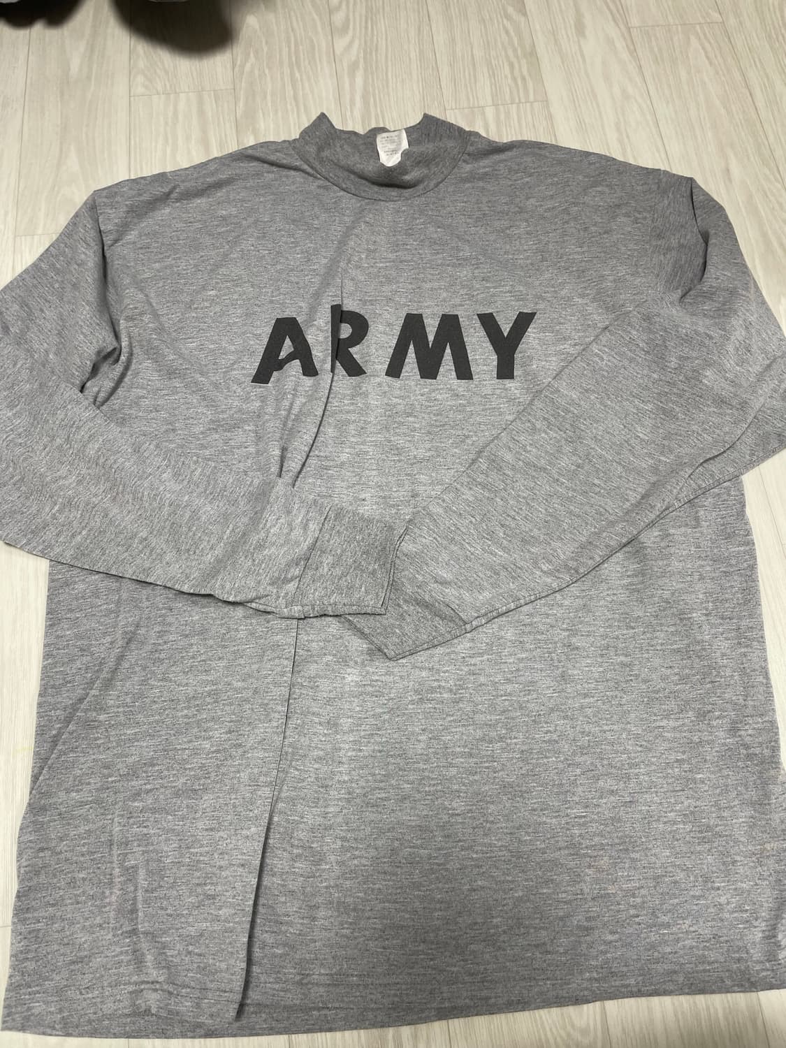 army 오리지널 반목 롱슬리브 pt 티셔츠 상품이미지1