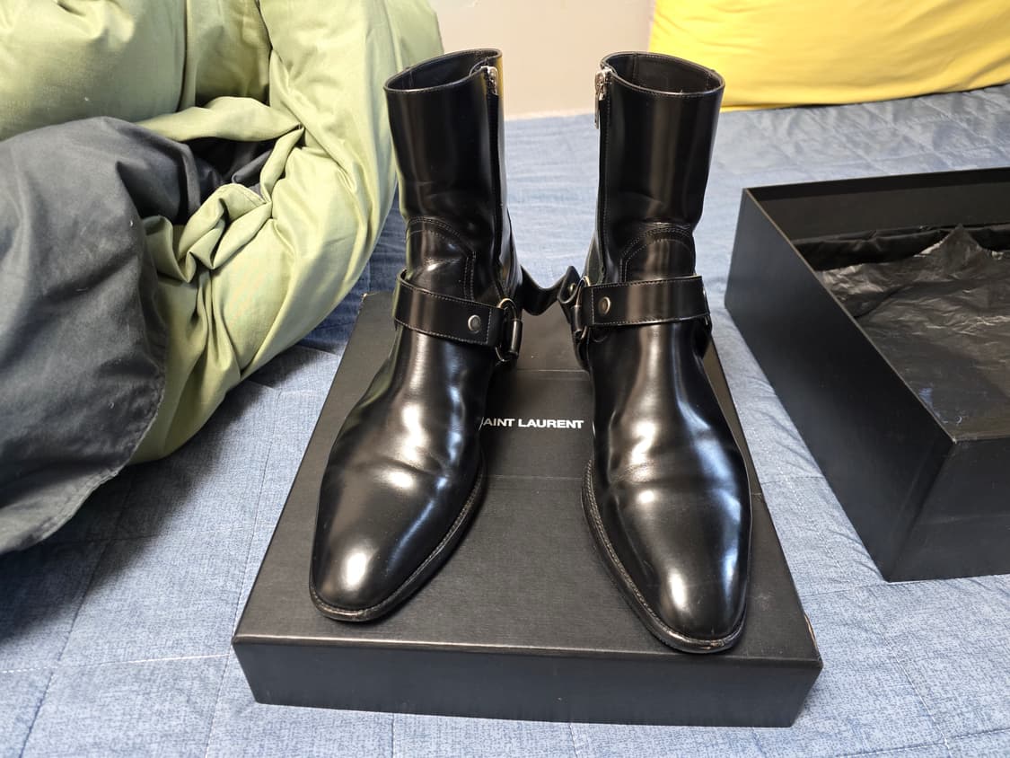 생로랑 모터사이클 하네스 부츠 43사이즈 상품이미지1