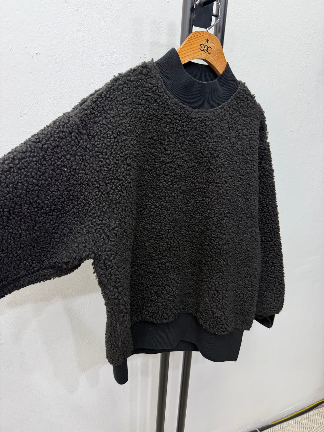  정품) COS 코스 여성 오버핏 뽀글이 맨투맨 XS 상품이미지2